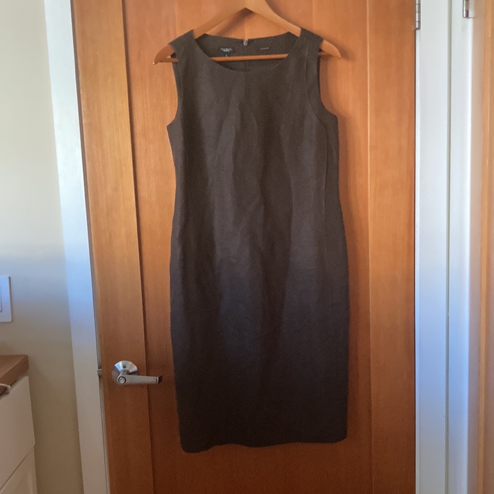 Talbots Irish linen sheath dress with jacket - Picture 2 of 10